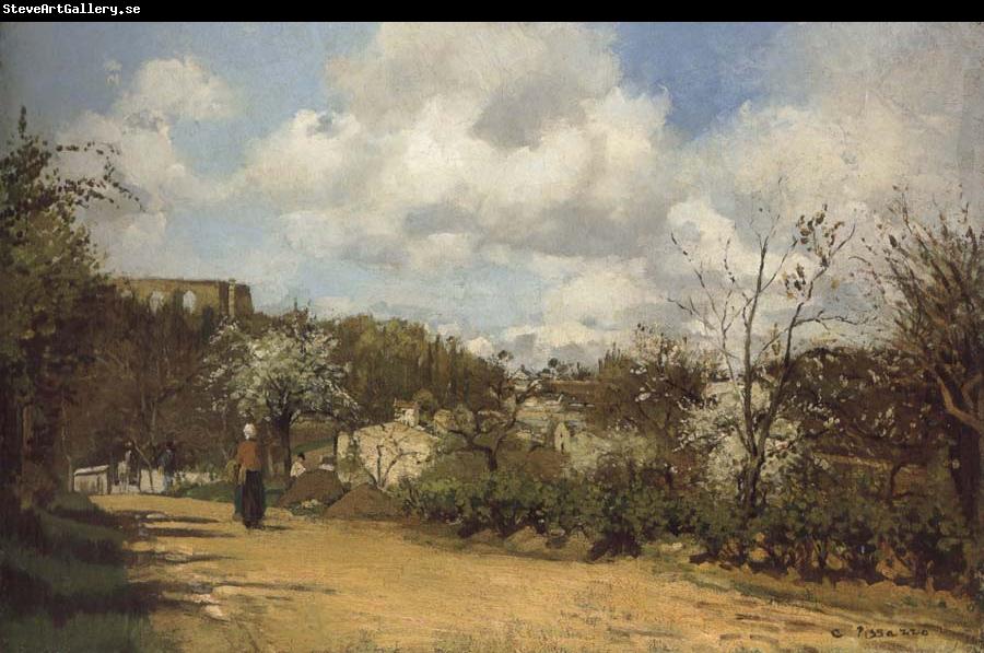 Camille Pissaro View from Louveciennes